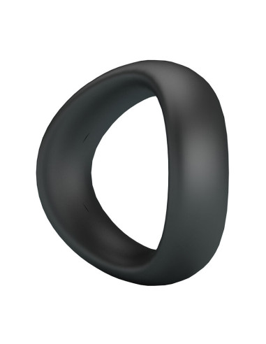 CRAZY BULL VALEN ERGONOMIC SILICONE COCK RING BLACK
