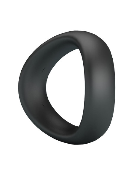 CRAZY BULL VALEN ERGONOMIC SILICONE COCK RING BLACK