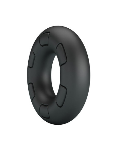 CRAZY BULL BERTRAM SUPER SOFT SILICONE COCK RING BLACK