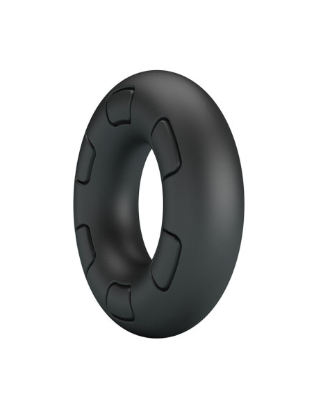 CRAZY BULL BERTRAM SUPER SOFT SILICONE COCK RING BLACK