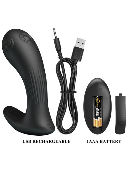 PRETTY LOVE MIRABELLE PROSTATE VIBRATOR WITH REMOTE CONTROL