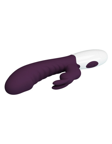 PRETTY LOVE NAUGHTY BUNNY 30 FUNCTION RABBIT VIBRATOR PURPLE