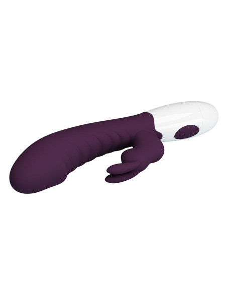 PRETTY LOVE NAUGHTY BUNNY 30 FUNCTION RABBIT VIBRATOR PURPLE