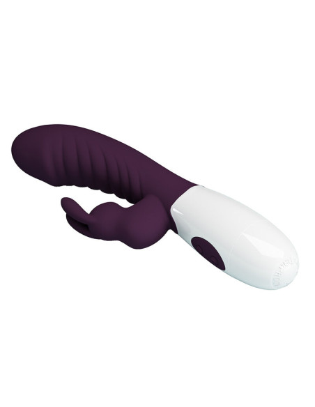 PRETTY LOVE NAUGHTY BUNNY 30 FUNCTION RABBIT VIBRATOR PURPLE