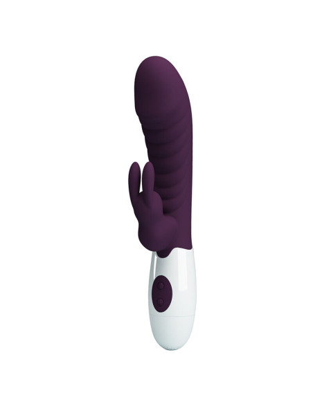 PRETTY LOVE NAUGHTY BUNNY 30 FUNCTION RABBIT VIBRATOR PURPLE