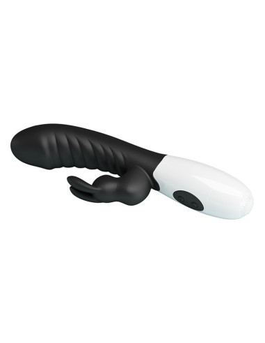 PRETTY LOVE NAUGHTY BUNNY 30 FUNCTION RABBIT VIBRATOR BLACK