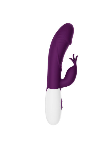 PRETTY LOVE ROGUE MUSE 30 FUNCTION RABBIT VIBRATOR PURPLE