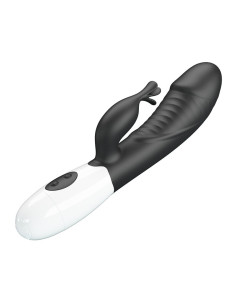 PRETTY LOVE RASMUSSEN 30 FUNCTION RABBIT VIBRATOR BLACK 2