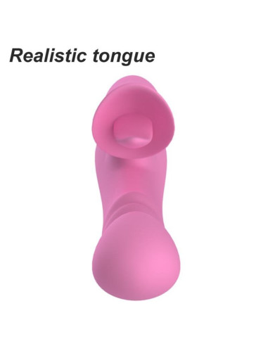 NALONE T MAY RABBIT VIBRATOR WITH PUSH AND OSCILLATING MOTION