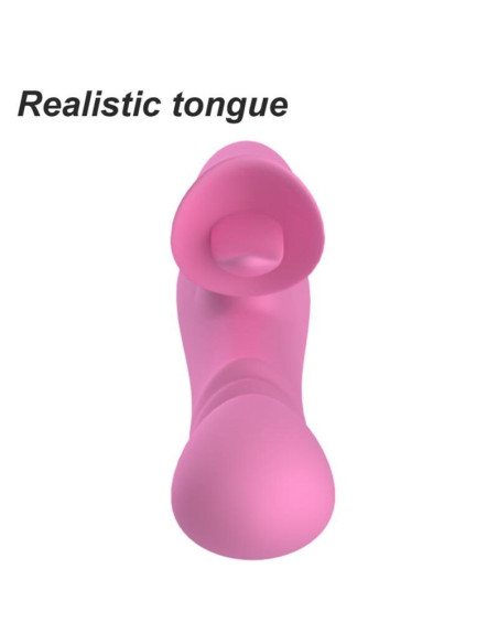 NALONE T MAY RABBIT VIBRATOR WITH PUSH AND OSCILLATING MOTION