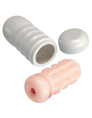 PRETTY LOVE SHERRY VAGINA MASTURBATOR WITH SUCTION CUP AND INTERNAL TEXTURES