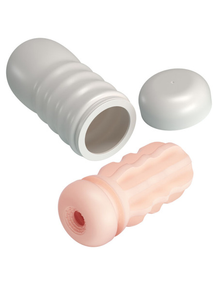 PRETTY LOVE SHERRY VAGINA MASTURBATOR WITH SUCTION CUP AND INTERNAL TEXTURES