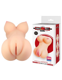 CRAZY BULL METTE REALISTIC ASS AND VAGINA MASTURBATOR FLESH 2