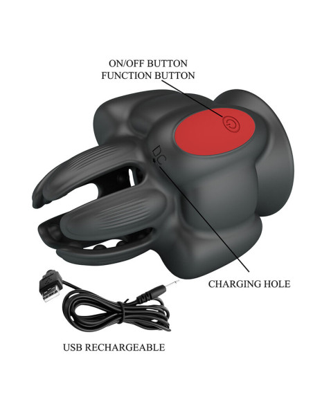 PRETTY LOVE WYATT RECHARGEABLE AUTOMATIC MASTURBATOR CLASS TRAINER