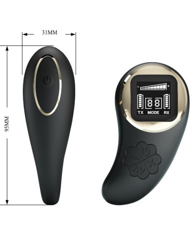 PRETTY LOVE NATHAN DOUBLE PLEASURE VIBRATOR REMOTE CONTROL
