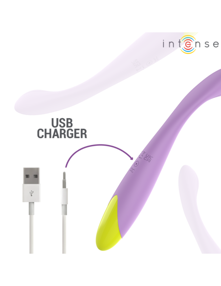 INTENSE LUCCA FLEXIBLE USB RECHARGEABLE G POINT STIMULATOR