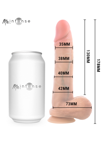 MR INTENSE GARY S ULTRA REALISTIC SILICONE COCK WITH TESTICLES 178 CM O 42 CM