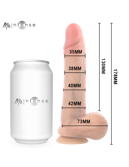 MR INTENSE GARY S ULTRA REALISTIC SILICONE COCK WITH TESTICLES 178 CM O 42 CM