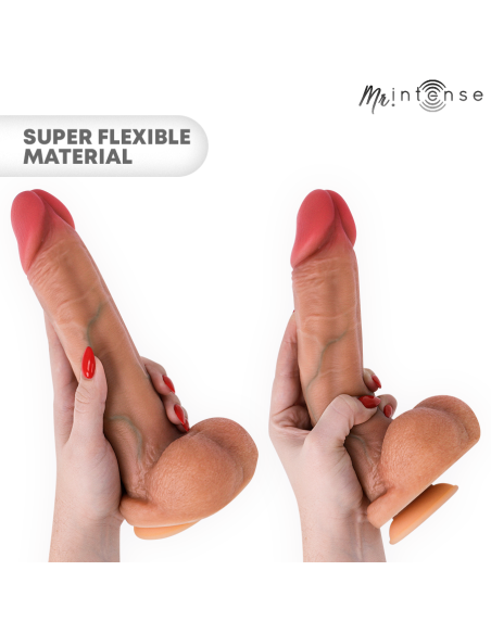 MR INTENSE GARY XL ULTRA REALISTIC SILICONE COCK WITH TESTICLES 255 CM O 51 CM
