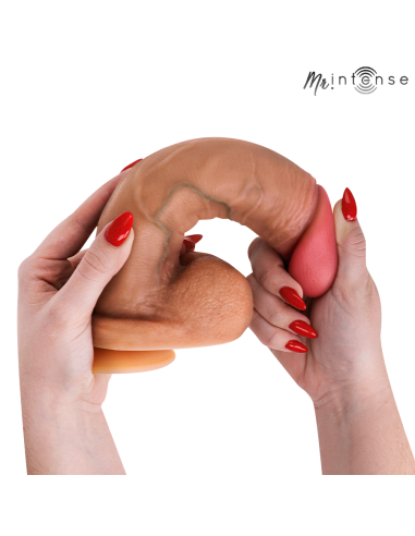 MR INTENSE GARY XL ULTRA REALISTIC SILICONE COCK WITH TESTICLES 255 CM O 51 CM
