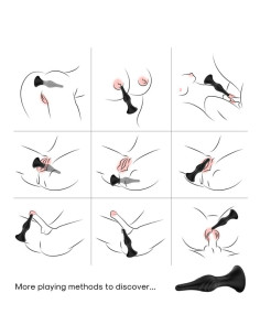 ARMONY VIBRATOR ANAL PLUG REMOTE CONTROL BLACK 2