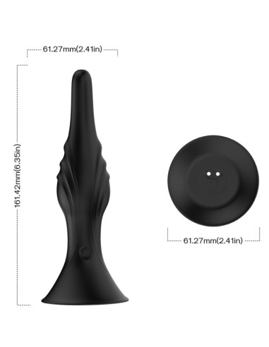 ARMONY VIBRATOR ANAL PLUG REMOTE CONTROL BLACK