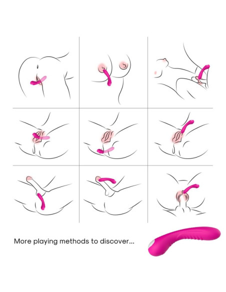 ARMONY LEGEND VIBRATOR SILICONE FUCHSIA
