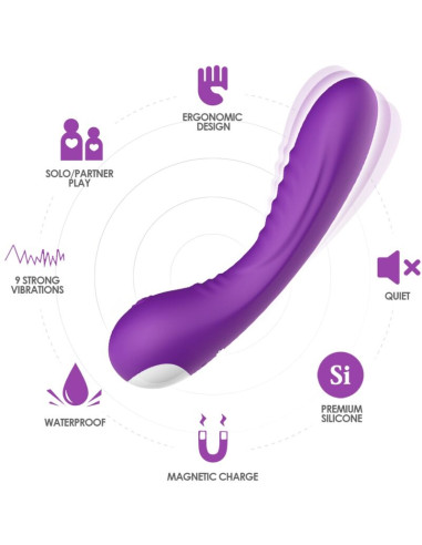 ARMONY LEGEND VIBRATOR SILICONE PURPLE