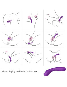 ARMONY LEGEND VIBRATOR SILICONE PURPLE 2