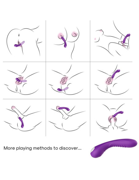 ARMONY LEGEND VIBRATOR SILICONE PURPLE