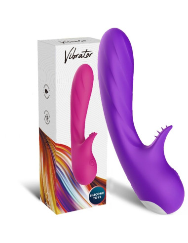 ARMONY ROMANCE VIBRATOR WITH STIMULATOR PURPLE