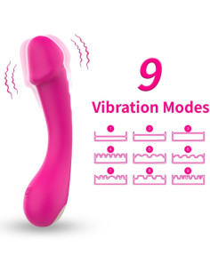 ARMONY DILDO VIBRATOR G SPOT SILICONE FUCHSIA