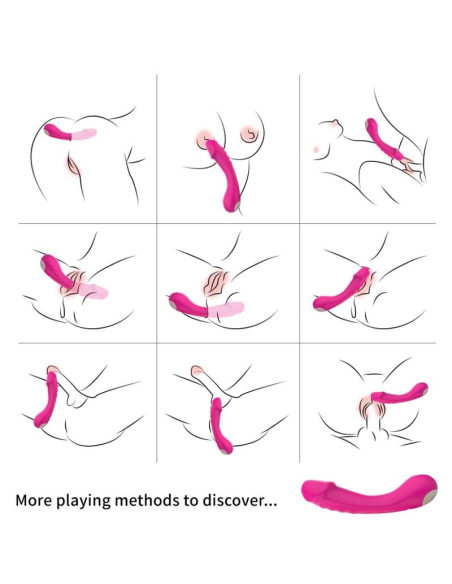ARMONY DILDO VIBRATOR G SPOT SILICONE PURPLE