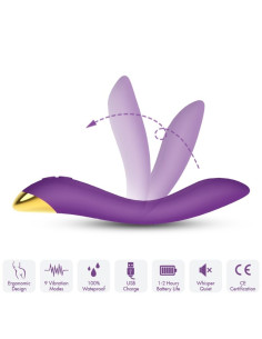 ARMONY FLAMINGO VIBRATOR MULTIPOSITION PURPLE