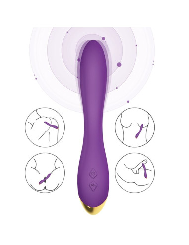 ARMONY FLAMINGO VIBRATOR MULTIPOSITION PURPLE