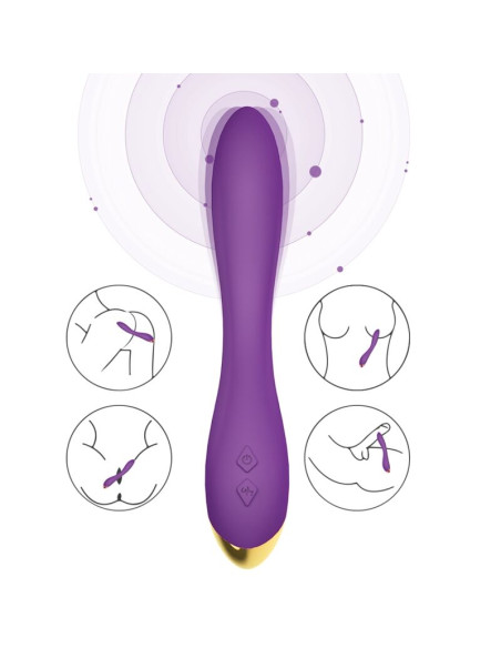 ARMONY FLAMINGO VIBRATOR MULTIPOSITION PURPLE