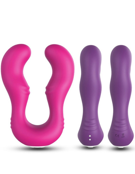 ARMONY SERAPH VIBRATOR DOUBLE REMOTE CONTROL PURPLE