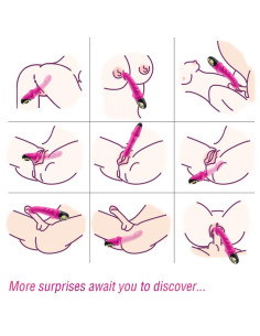 ARMONY JOYBLADE DILDO VIBRATOR ROTATOR FUCHSIA 2