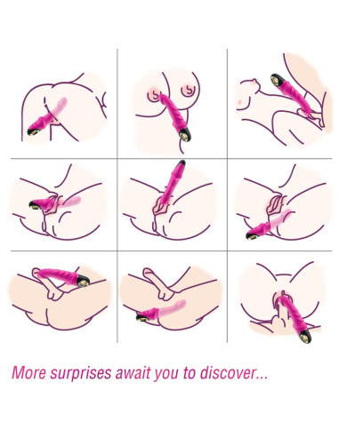 ARMONY JOYBLADE DILDO VIBRATOR ROTATOR FUCHSIA