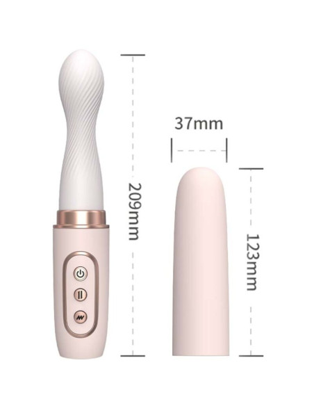 ARMONY VIBRATOR ROTATOR AUTOMATIC TELESCOPIC MACHINE YELLOW