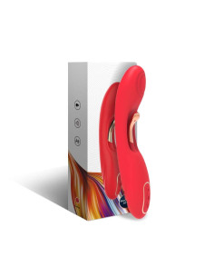 ARMONY VIBRATOR WITH OSCILLATING TONGUE RED