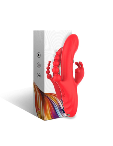ARMONY G SPOT AND CLITORIS STIMULATOR VIBRATOR RED