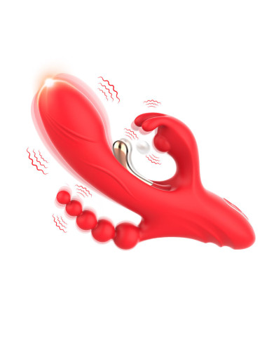 ARMONY G SPOT AND CLITORIS STIMULATOR VIBRATOR RED
