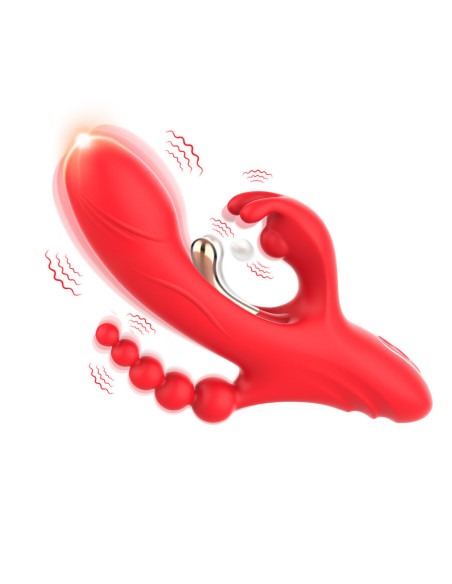 ARMONY G SPOT AND CLITORIS STIMULATOR VIBRATOR RED