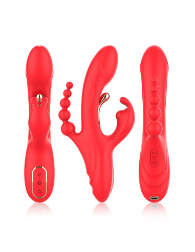 ARMONY G SPOT AND CLITORIS STIMULATOR VIBRATOR RED