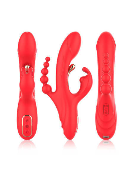 ARMONY G SPOT AND CLITORIS STIMULATOR VIBRATOR RED