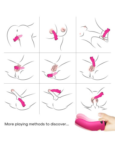 ARMONY AURORA VIBRATOR FINGER FUCHSIA