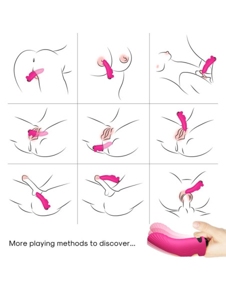 ARMONY AURORA VIBRATOR FINGER FUCHSIA