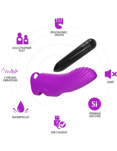 ARMONY AURORA VIBRATOR FINGER FUCHSIA