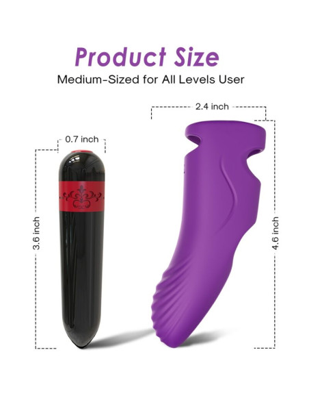 ARMONY AURORA VIBRATOR FINGER PURPLE